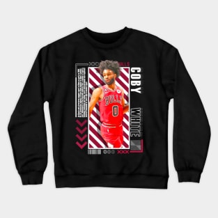 Coby White Paper Poster Version 10 Crewneck Sweatshirt